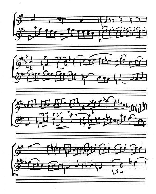 Sonata Movement Sonata Movement